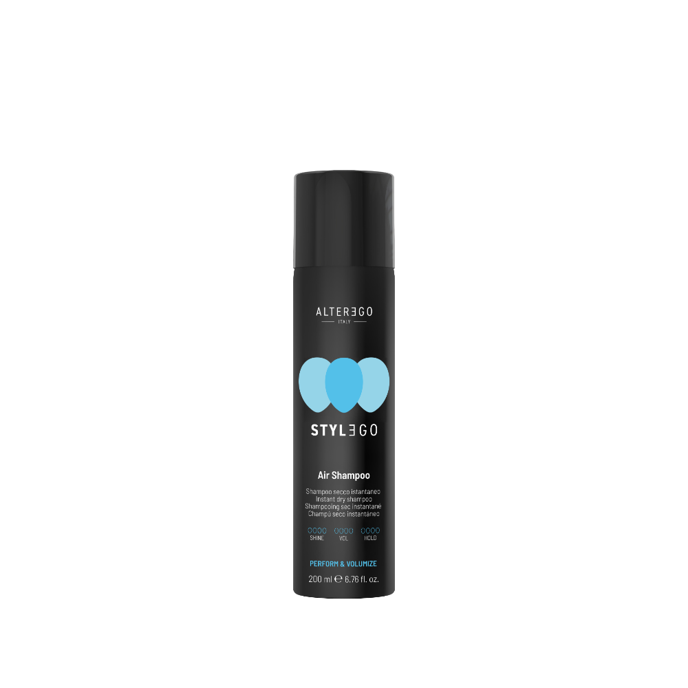 AlterEgo Stylego Perform & Volumize – Szárazsampon a frissességért és a dús hatásért, 200 ml