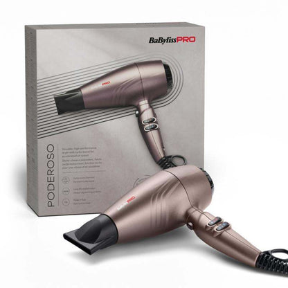 BaBylissPRO Poderoso Professzionális Hajszárító Digitális Motorral 2400W