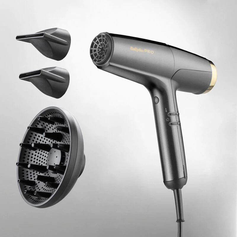 BaBylissPRO Falco Black&Gold 2000W Professzionális Hajszárító