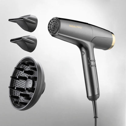 BaBylissPRO Falco Black&Gold 2000W Professzionális Hajszárító