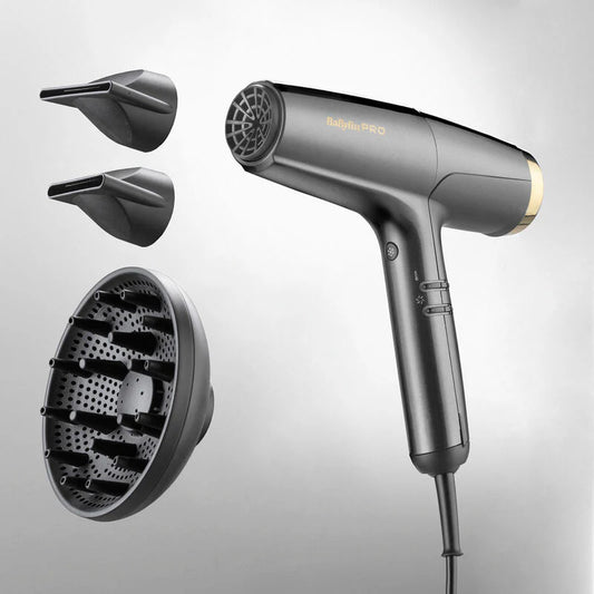 BaBylissPRO Falco Black&Gold 2000W Professzionális Hajszárító
