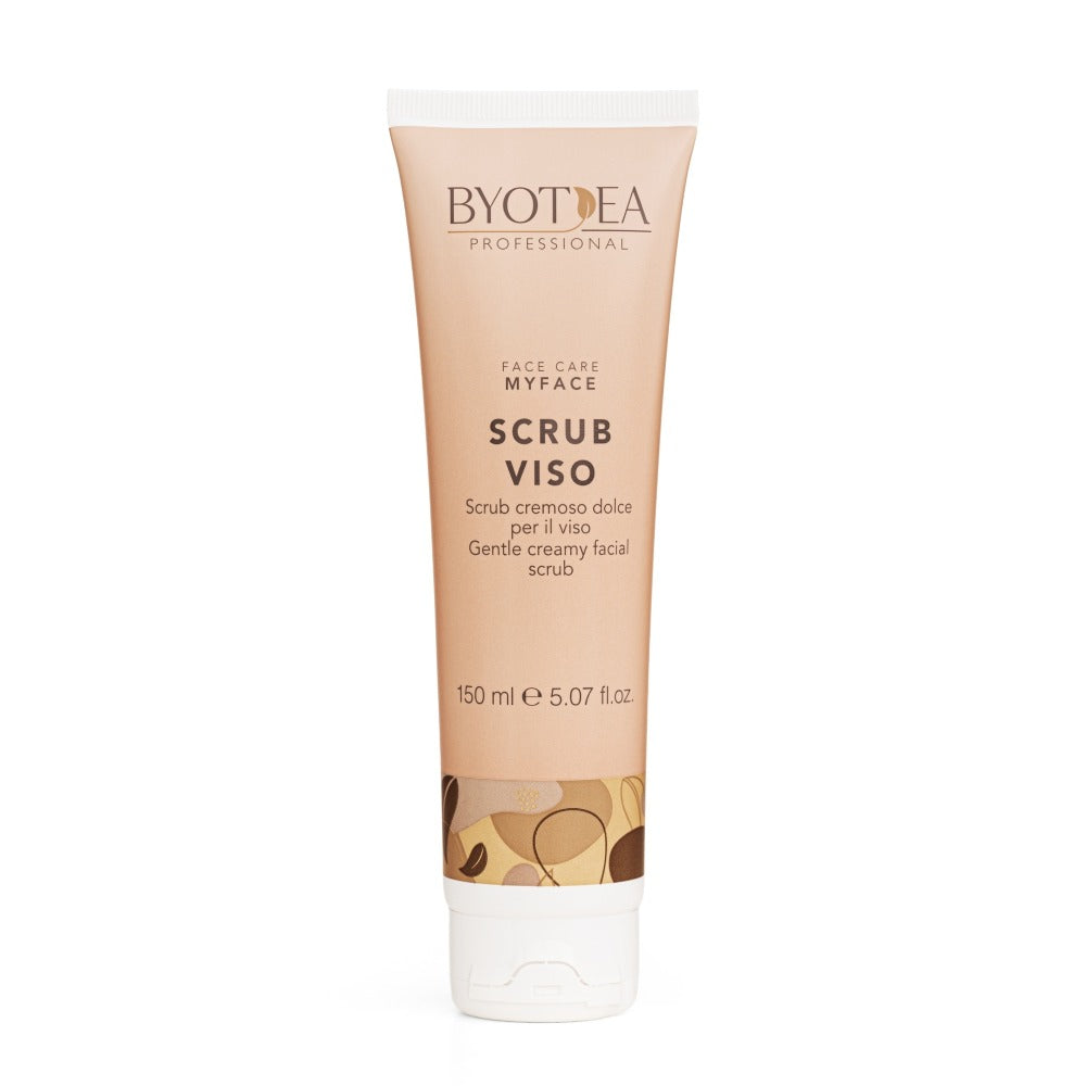 Byotea My Face Scrub – Gyengéd Arcradír Sárgabarackmaggal és Perlittel, Mélytisztítás és Ragyogás 150 ml