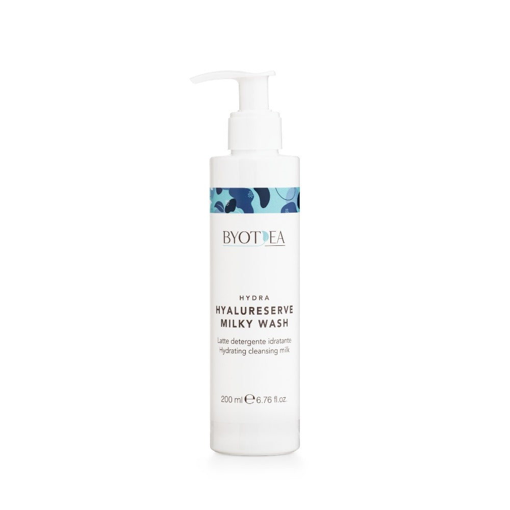 Byotea Hydra Hyalureserve Milky Wash – Hidratáló Arctisztító Tej Hialuronsavval, 200 ml