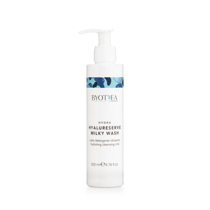 Byotea Hydra Hyalureserve Milky Wash – Hidratáló Arctisztító Tej Hialuronsavval, 200 ml