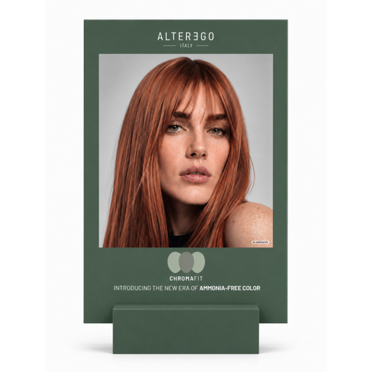 AlterEgo Chromafit Kirakati Bemutatópanel Tartóval