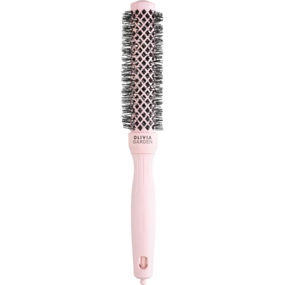 Olivia Garden Expert Blowout Speed XL Wavy Bristles Pastel Pink Professzionális Hajkefe Gyors Szárításhoz 25