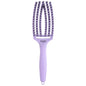 Olivia Garden Fingerbrush Care Iconic Lavender M Professzionális Hajkefe, Vaddisznósörtével és Nylonnal