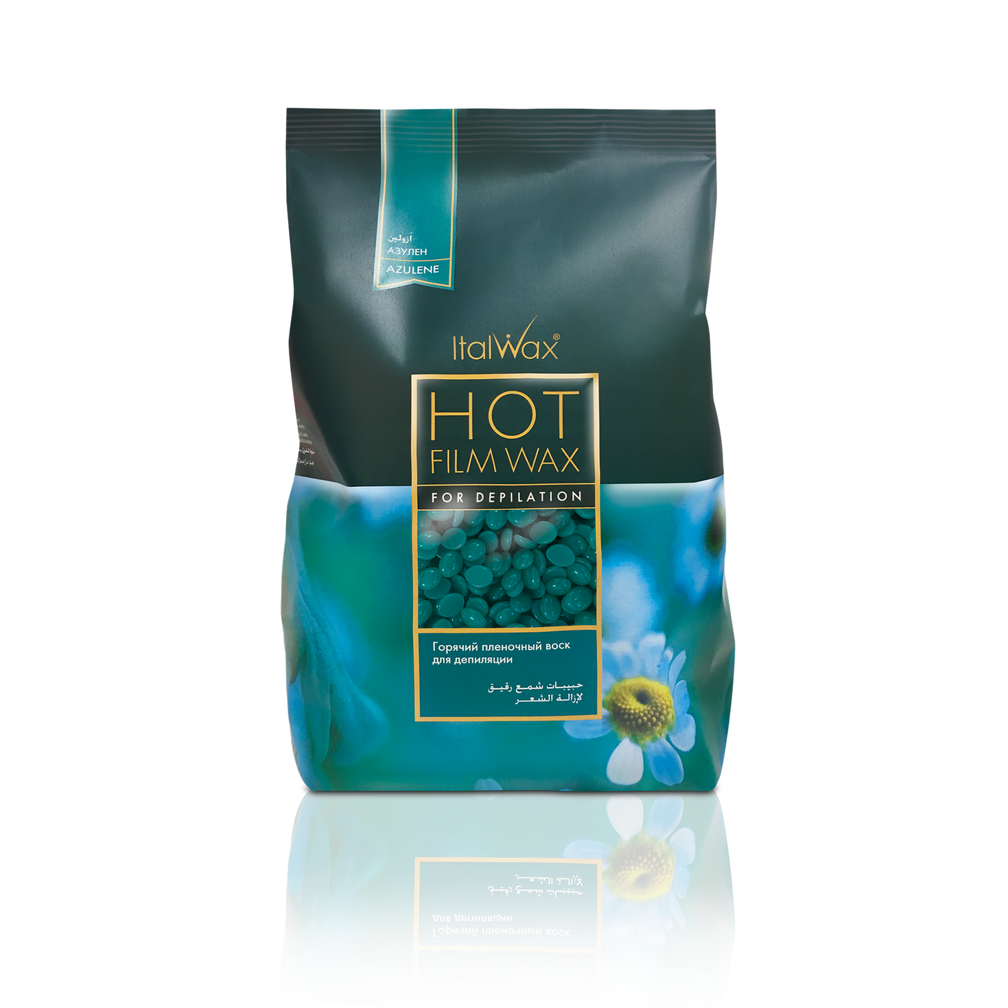 ItalWax Classic Elasztikus Gyantagyöngy Azulen 1000g