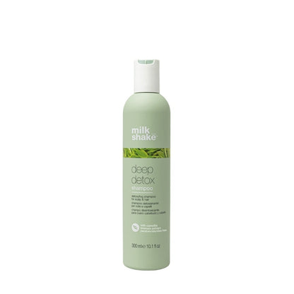 Milk Shake Deep Detox Shampoo 300ml – Professzionális detox sampon nehézfémek, faggyú és hajformázó lerakódások eltávolítására