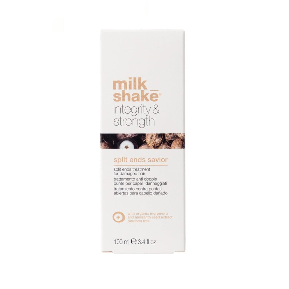 Milk Shake Integrity & Strength Ends Savior 100ml – Leave-In Hajvégápoló Töredezett Hajvégek Ellen, Regeneráló és Erősítő Kezelés