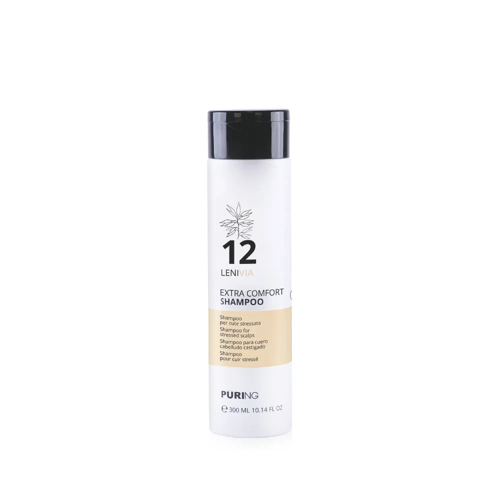Puring Extra Comfort Shampoo – Gyengéd sampon érzékeny fejbőrre 300 ml