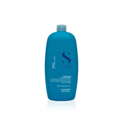 Alfaparf Milano Semi di Lino Curls Enhancing Low Shampoo – Gyengéd Sampon Hullámos és Göndör Hajra, Hidratálás és Frizz Kontroll