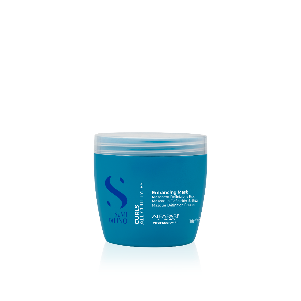 Alfaparf Milano Semi di Lino Curls Enhancing Mask – Professzionális hajpakolás göndör és hullámos hajra