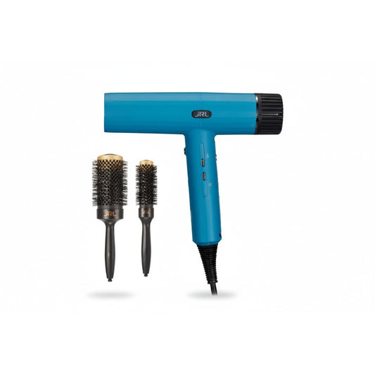 JRL Forte Pro Hajszárító 90 000 RPM –Saphire Blue+ 2 Hajkefe