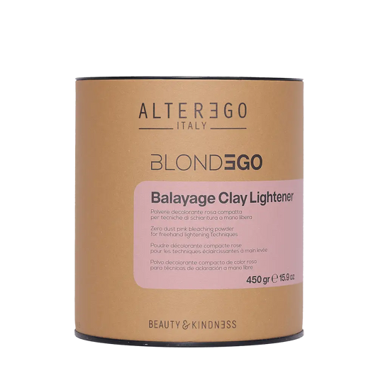 AlterEgo BlondEgo Balayage Clay Rózsaszín Szőkítőpor Szabadkezes Technikákhoz - 450 gr - Haj