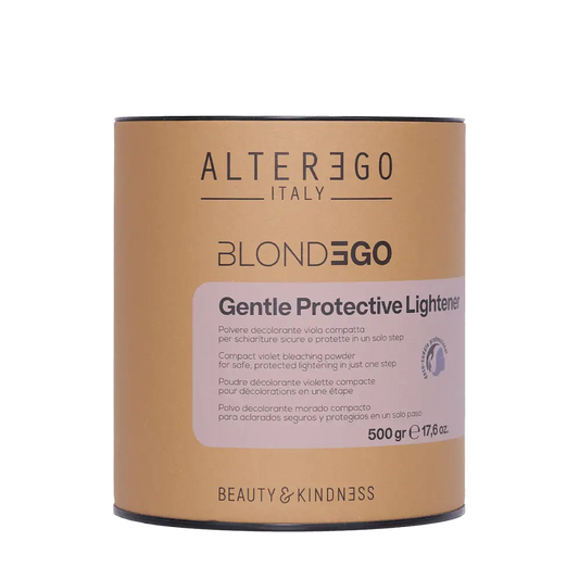 AlterEgo BlondEgo Gentle Protective Kímélő Lila Szőkítőpor - 500 gr - Haj