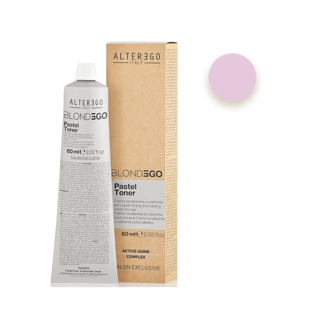 AlterEgo Blondego Pastel Toner Tonizáló Hajfesték - 60 ml / Pink Pop - Haj