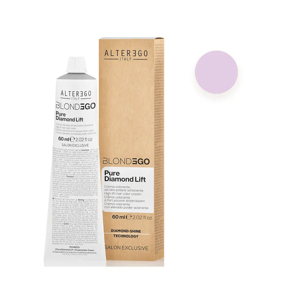 AlterEgo BlondEgo Pure Diamond Lift Tonizáló Hajfesték - 60 ml / HL1 Szürke - Haj