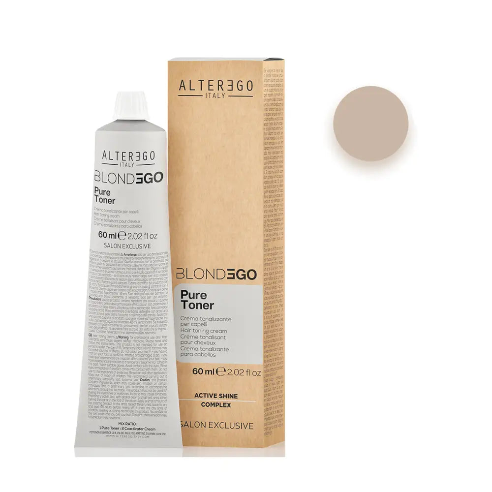 AlterEgo BlondEgo Pure Toner Tonizáló Hajfesték - 60 ml / White - Haj