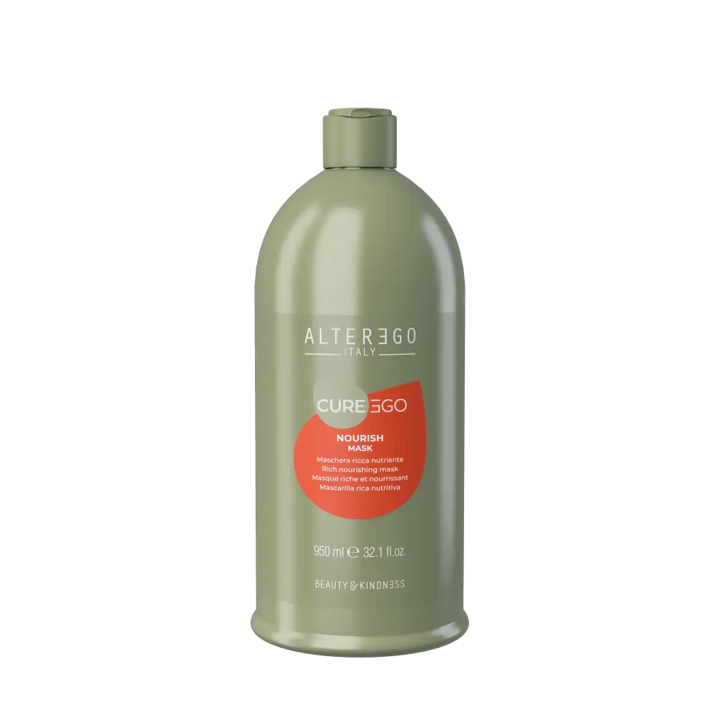 AlterEgo CureEgo Nourish Intenzív Kondicináló Hajmaszk Törékeny És Sérült Hajra - 950 ml - Haj