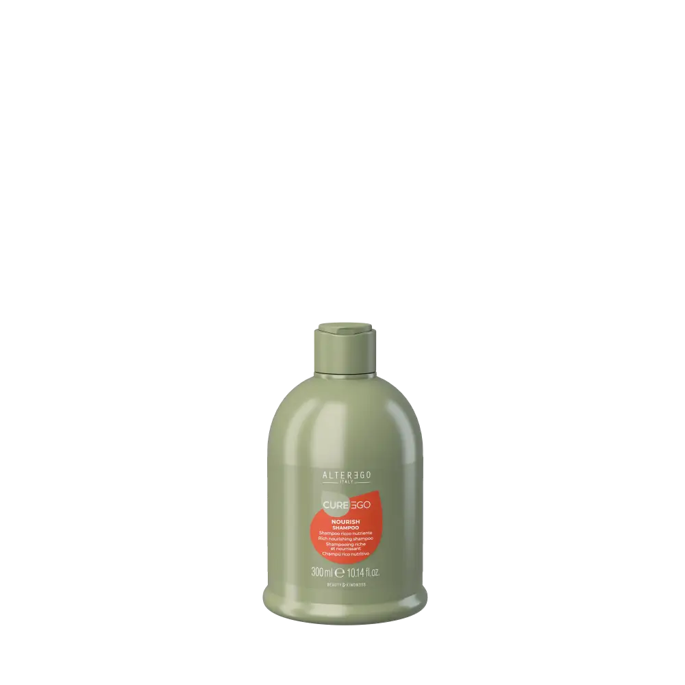 AlterEgo CureEgo Nourish Tápláló Sampon Sérült És Törékeny Hajra - 300 ml - Haj
