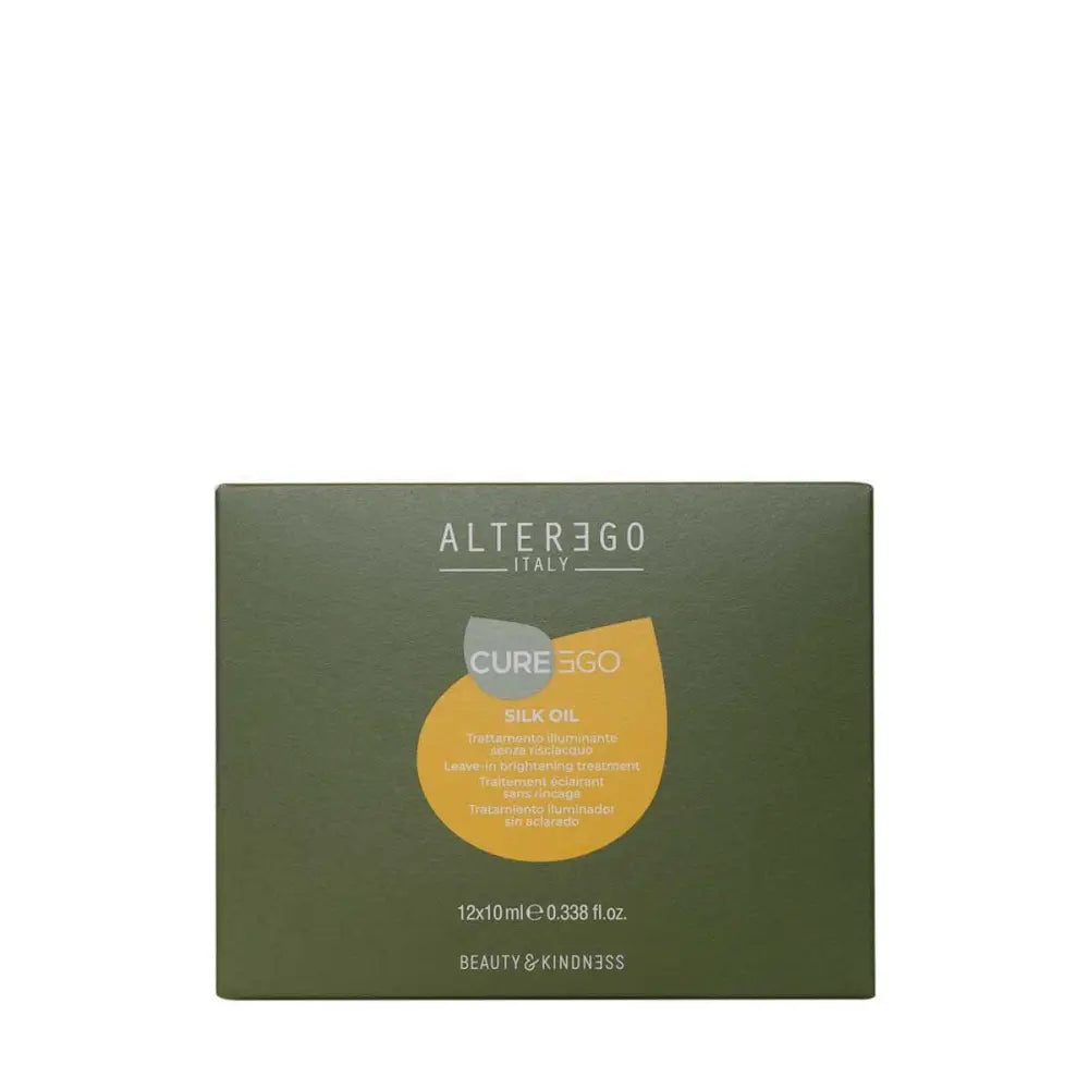 AlterEgo CureEgo Silk Oil Leave-In Fényesítő Hajkezelés - 12 x10 ml - Haj