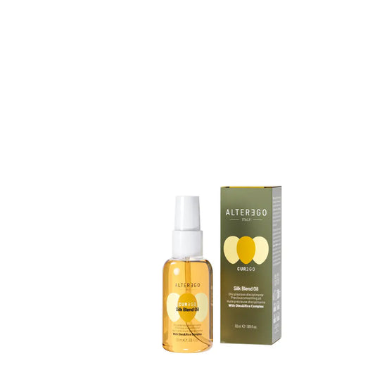 AlterEgo CureEgo Silk Oil Selyemhatású Hajápoló Olaj Fermentált Rizsvízzel - 50 ml - Hajvégápoló olaj
