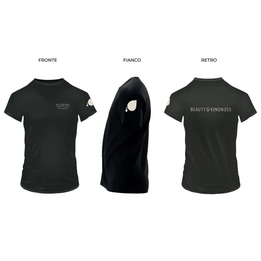 AlterEgo Fekete Unisex Poló