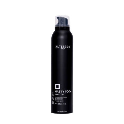 AlterEgo HastyToo Grip It On Erős Tartású Fixáló Hajhab - 250 ml - Haj
