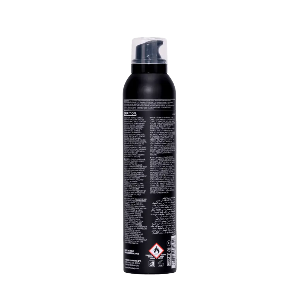 AlterEgo HastyToo Grip It On Erős Tartású Fixáló Hajhab - 250 ml - Haj