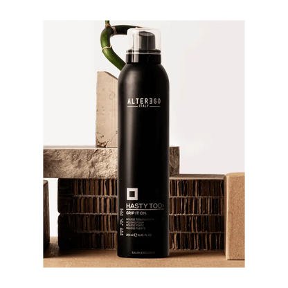 AlterEgo HastyToo Grip It On Erős Tartású Fixáló Hajhab - 250 ml - Haj