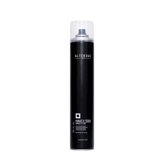 AlterEgo HastyToo Spray It On Extra Erős Tartású Hajlakk - 500 ml - Haj