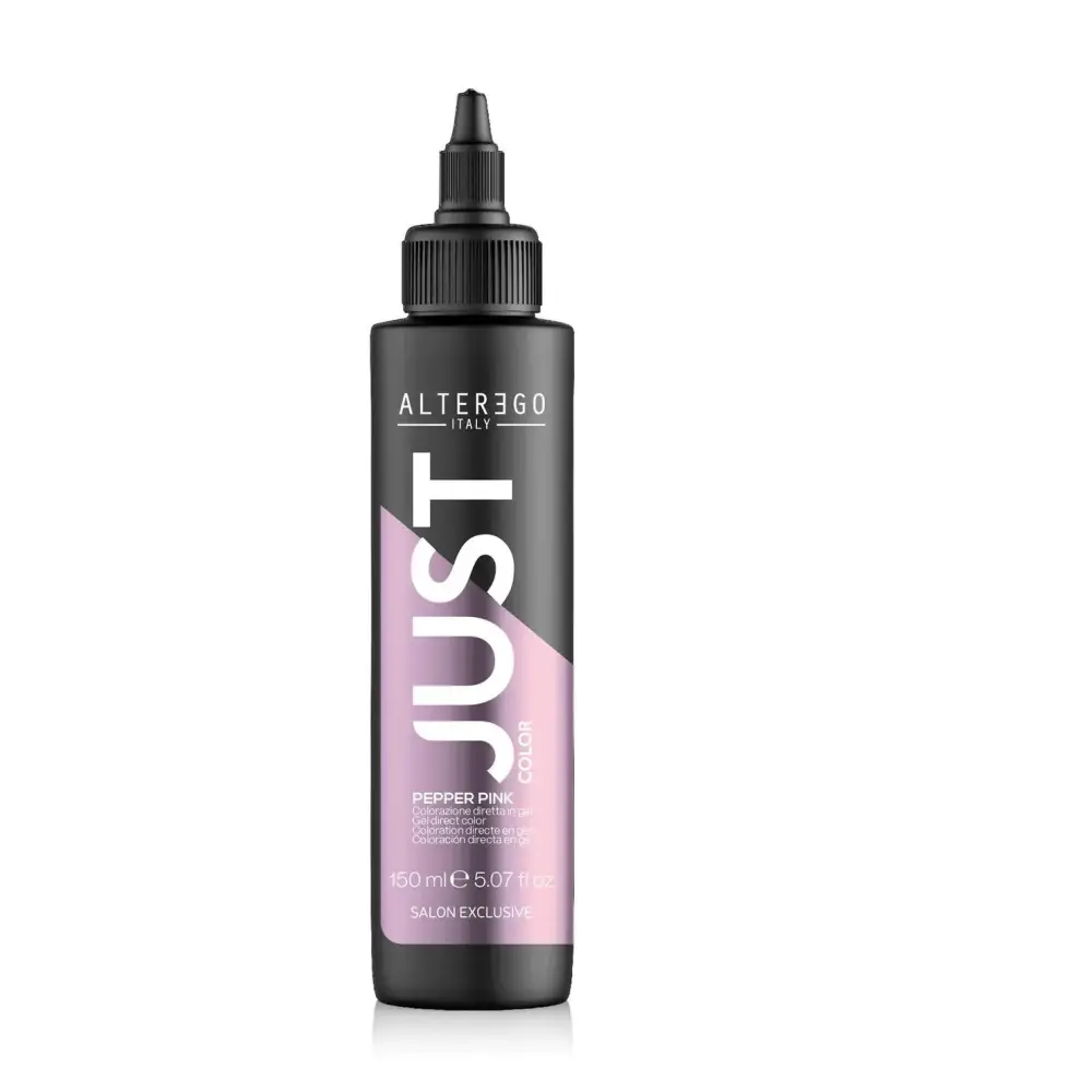 AlterEgo Just Color Direkt Pigment Színező Gél - 150 ml / Roz - Haj
