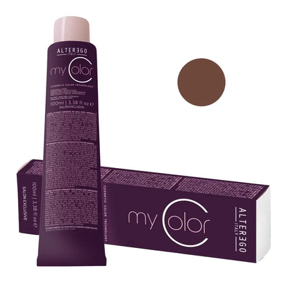 AlterEgo MyColor Ammóniamentes Tartós Hajfesték - 100 ml / 6.0 Természetes Sötétszőke - Haj