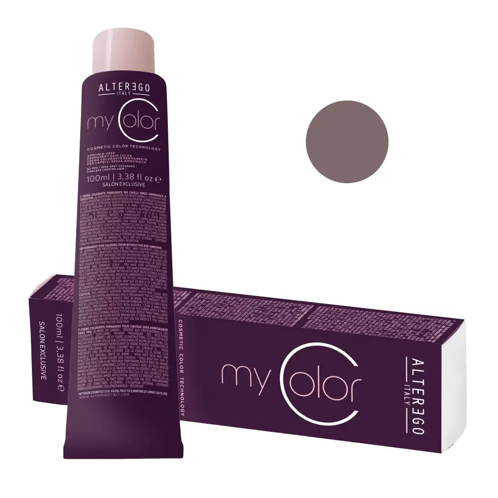 AlterEgo MyColor Ammóniamentes Tartós Hajfesték - 100 ml / 7.1 Hamvas Szőke - Haj