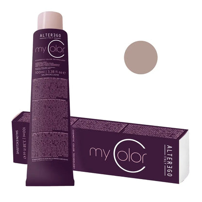 AlterEgo MyColor Ammóniamentes Tartós Hajfesték - 100 ml / 9.1 Hamvas Nagyon Világos Szőke - Haj