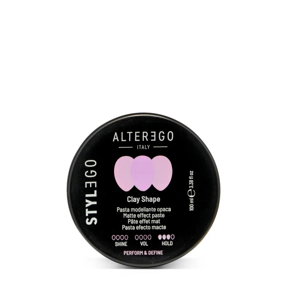 AlterEgo StylEgo Clay Shape Matt Hajformázó Paszta 100ml - Hajformázó paszta