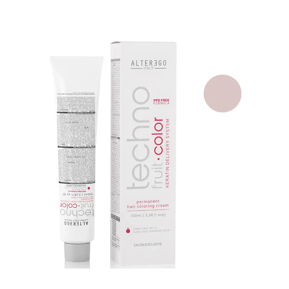AlterEgo TechnoFruit Tartós Hajfesték - 100 ml / 10.2 Írisz Platinaszőke - Hajfesték