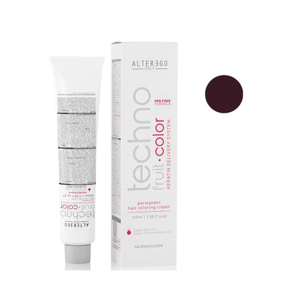 AlterEgo TechnoFruit Tartós Hajfesték - 100 ml / 6.22 Intenzív Írisz Sötétszőke - Hajfesték