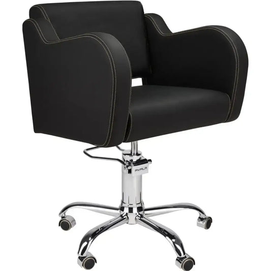 AYALA Holly Fodrász Szék Arany Varrással Görgős Csillagtalp