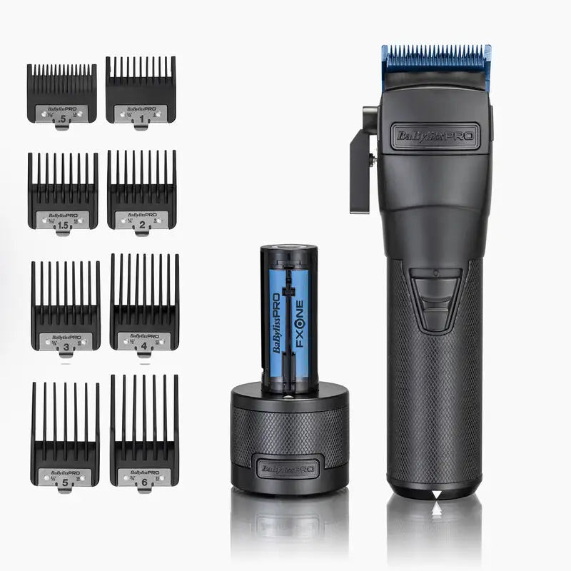 BaBylissPRO FXONE Hajvágógép Cserélhető Akkumulátorral És N1 Digitális Motorral Metál Fekete - Gépek