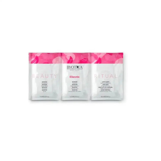 Byotea Body Elastic Ritual – Bőrfeszesítő és Hidratáló Testápoló Mintaszett (3x3 ml) - Arc