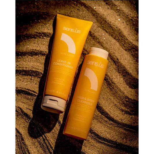 CSOMAG1 Sensus Sun Care (2sampon + 2balzsam) + Ajándék Sensus KULACS és Termékminta Haj