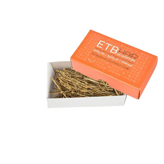 ETB Hair Arany Hajcsatok 5cm 200g - Haj