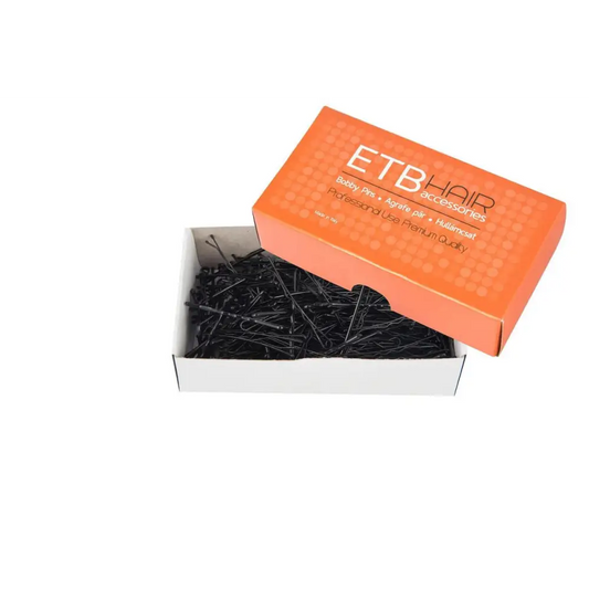 ETB Hair Fekete Hajcsatok 7cm 200g - Haj