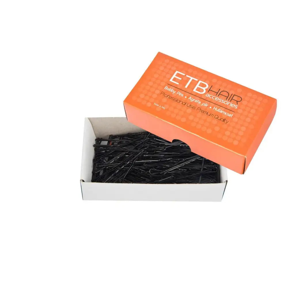 ETB Hair Fekete Hajcsatok 5cm 200g - Haj