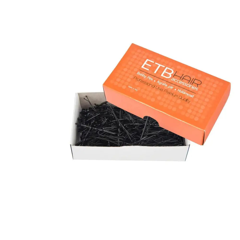 ETB Hair Fekete Hajcsatok 7cm 200g - Haj