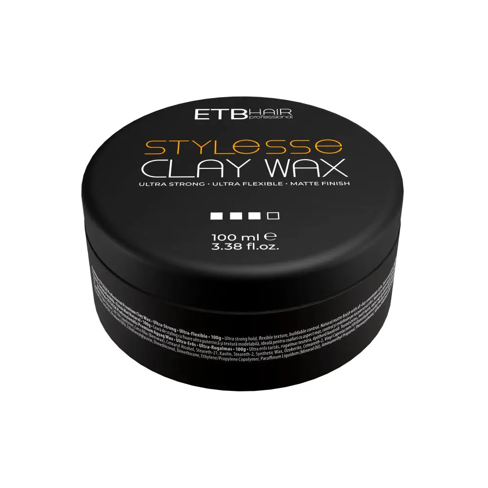 ETB Hair Stylesse Professzionális Premium Agyag Wax – 100 ml