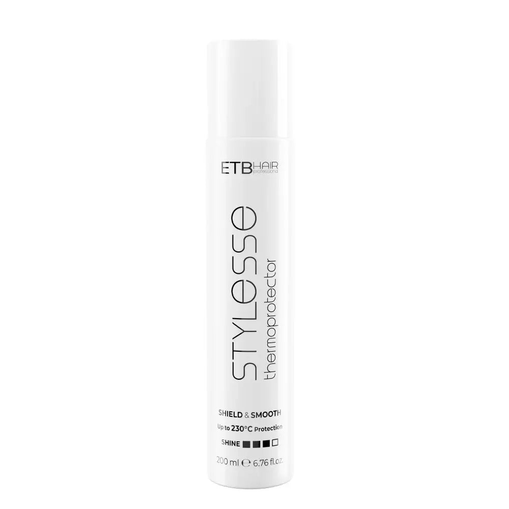 5db ETB Hair Stylesse Shield & Smooth Hővédő és Hajkiegyenesítő Fényspray 200 ml