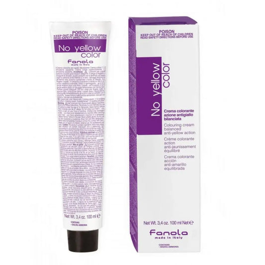 Fanola No Yellow Hajfesték Anti-Sárga Hatással - 100 ml / 10 Platinaszőke - Haj